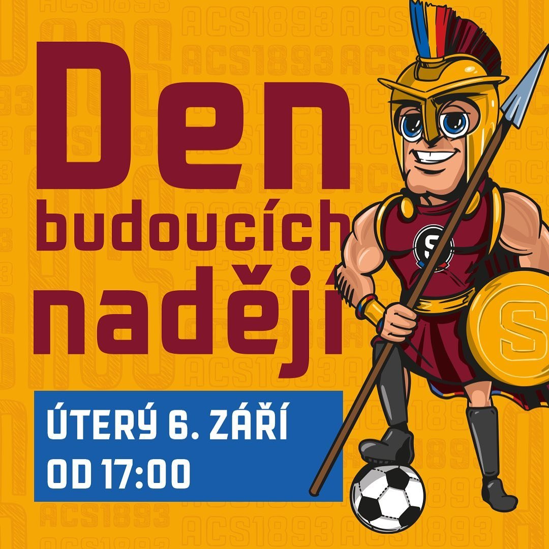 NÁBOR | Největší náborová akce sparťanské akademie je tady! ??❤️

V úterý 6.9. v 17:00 se v tréninkovém centru na Strahově uskuteční Den budoucích nadějí pro děti narozené od roku 2010 do 2017.

Dítě můžete registrovat prostřednictvím registračního formuláře na webu Sparty v sekci mládež → nábor. Budeme se na vás těšit! #budoucnostSparty #acsparta